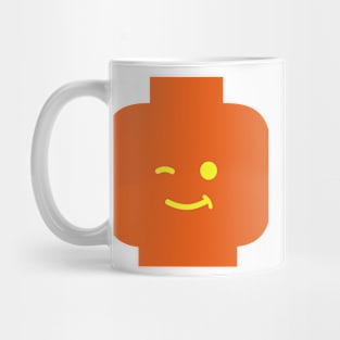 Minifig Winking Head Mug